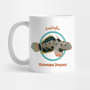 Picturesque Dragonet Mug